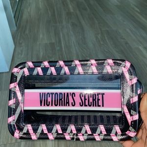 Victoria secret mini clear pouch